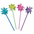 Pinwheel 4" w/ Logo in Assorted Bright Colors